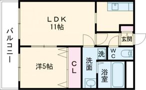 エスパシオ近見の間取り画像