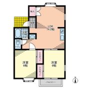 パレス松前台C棟の間取り画像