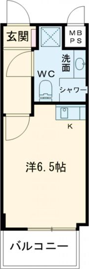ライオンズマンション拝島第2の間取り画像