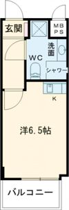 ライオンズマンション拝島第2の間取り画像