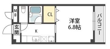 K.Sリバーパークの間取り画像