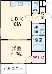 フジパレス浜町A棟の間取り画像