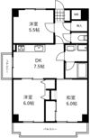 エクセル立川の間取り画像