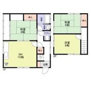 土浦市中村南2丁目戸建の間取り画像