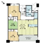 ライオンズ泉崎マークヒルズの間取り画像