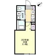 ベイルーム長津田フロントの間取り画像