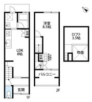 桂池尻町M貸家の間取り画像
