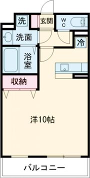 大島マンション2の間取り画像
