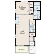 ルシエルの間取り画像