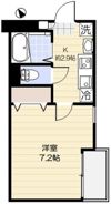 フィルクローバ川口の間取り画像