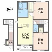 K－3の間取り画像