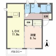 グリーンヒルズAの間取り画像
