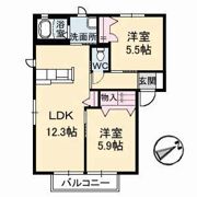 アメニックス福山 12番館の間取り画像