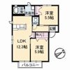 アメニックス福山 12番館の間取り画像