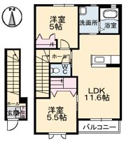 エスパディ グレイスの間取り画像