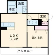 シャーメゾンprostの間取り画像