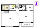 シャーメゾンUENO I棟の間取り画像