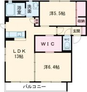 Green terrace レーブの間取り画像