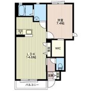 プレジールBの間取り画像