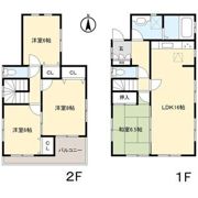 西新町戸建の間取り画像