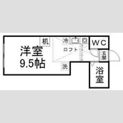 Walkers Hill パレスの間取り画像