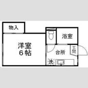 ピースフル立町B棟の間取り画像