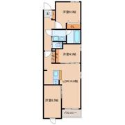 仮称)宮千代3丁目新築APの間取り画像