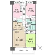 ガーデナヴィルマグノリア市川妙典の間取り画像