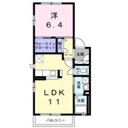 サニーフラットBの間取り画像