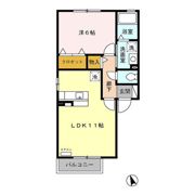 Elysion北白山台 Cの間取り画像