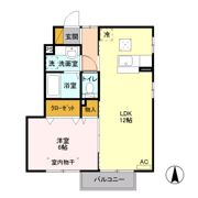 ロザージュ Aの間取り画像