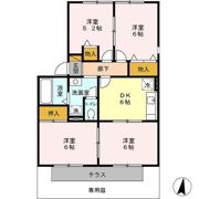 メゾンクレール Aの間取り画像