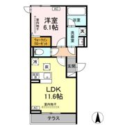 ブリューエン河原口の間取り画像