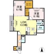 ブリューエン河原口の間取り画像