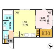 イニエ上大川前通の間取り画像