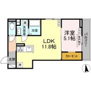 トリシア居町の間取り画像