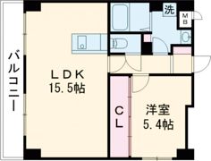 テクノマンション大津Ⅱの間取り画像