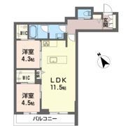 ルル・アルエットの間取り画像