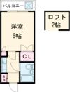 コーポ明日香の間取り画像