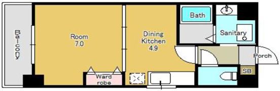 コープ美山IIの間取り画像