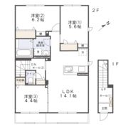 ブランフェーヴの間取り画像