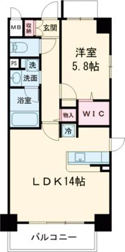 シュロス フォン コウナンの間取り画像