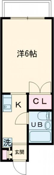 シティハウス中園の間取り画像