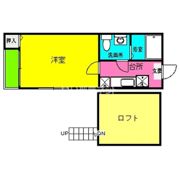 レジデンス博多東の間取り画像
