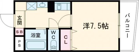 シーショア垂水の間取り画像