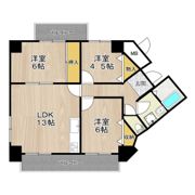 グラン・ブルー宿屋町の間取り画像