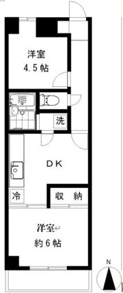 ライフハウスナカムラの間取り画像