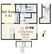 アヴニール大宮の間取り画像