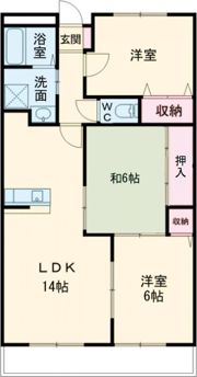 アヴニール・パレの間取り画像