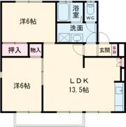 プロヴァンス飯村の間取り画像